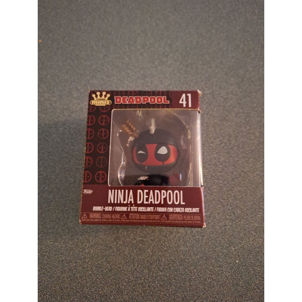 Funko Pop! Minis Marvel Deadpool #41 Ninja Deadpool – Stealth Vinyl Collectible